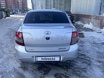 ВАЗ (Lada) Granta 2190 2013 года за 2 100 000 тг. в Астана – фото 8