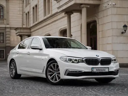 BMW 520 2018 года за 13 800 000 тг. в Алматы – фото 2