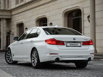 BMW 520 2018 года за 13 800 000 тг. в Алматы – фото 6