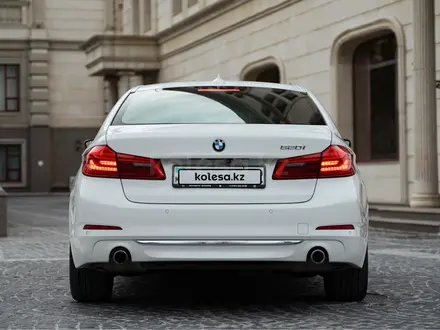 BMW 520 2018 года за 13 800 000 тг. в Алматы – фото 7