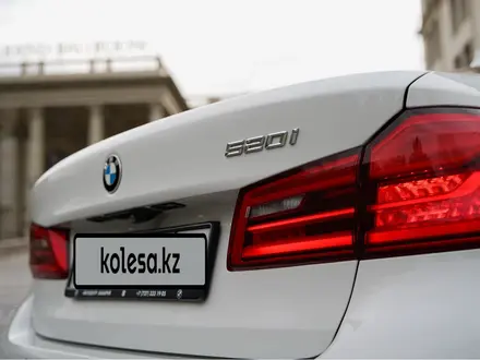 BMW 520 2018 года за 13 800 000 тг. в Алматы – фото 8