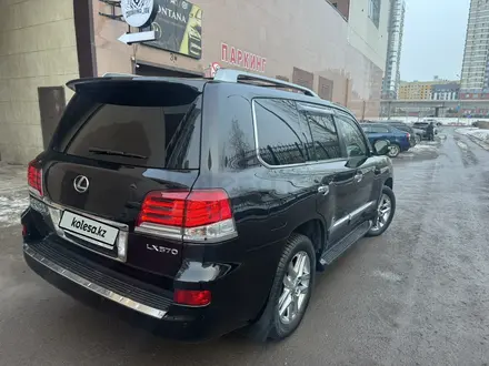 Lexus LX 570 2012 года за 25 500 000 тг. в Астана – фото 4