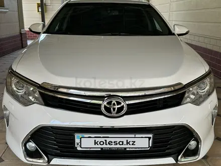 Toyota Camry 2015 года за 10 200 000 тг. в Шымкент – фото 11