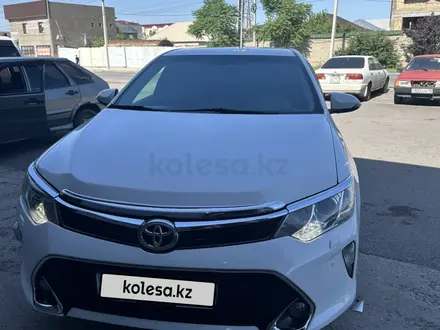 Toyota Camry 2015 года за 10 200 000 тг. в Шымкент – фото 14