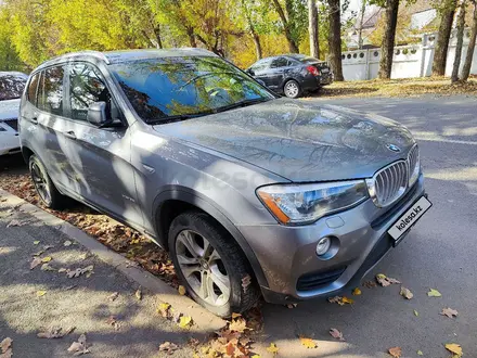 BMW X3 2015 года за 14 200 000 тг. в Алматы – фото 2