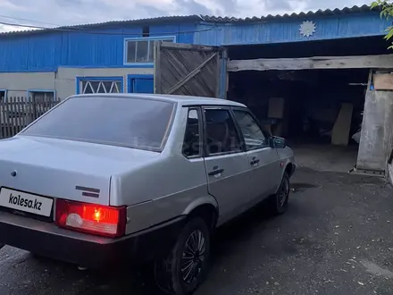 ВАЗ (Lada) 21099 1999 года за 850 000 тг. в Щучинск – фото 4