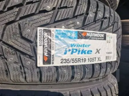 235/55/19. Hankook winter i pike. Шипованные за 380 000 тг. в Костанай