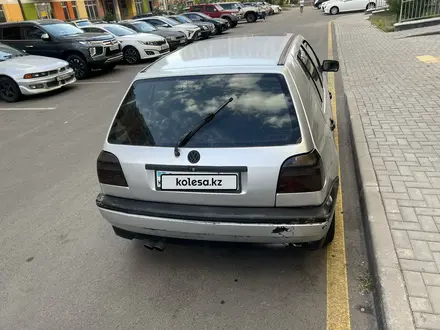 Volkswagen Golf 1993 года за 650 000 тг. в Алматы – фото 6