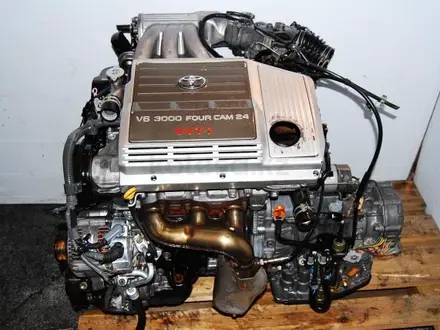 Двигатель 1MZ-FE VVTi на Lexus RX300 ДВС и АКПП 2AZ/2AR/2GR/1GR/2TR/1UR/3UR за 62 000 тг. в Алматы