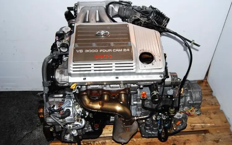 Двигатель 1MZ-FE VVTi на Lexus RX300 ДВС и АКПП 2AZ/2AR/2GR/1GR/2TR/1UR/3UR за 62 000 тг. в Алматы
