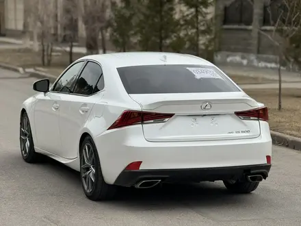 Lexus IS 350 2018 года за 13 900 000 тг. в Астана – фото 5