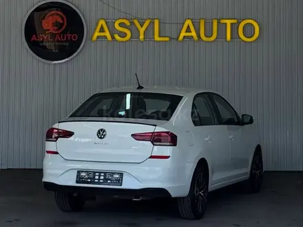 Volkswagen Polo 2021 года за 6 190 000 тг. в Шымкент – фото 5
