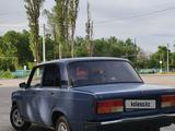 ВАЗ (Lada) 2107 2000 года за 500 000 тг. в Тараз – фото 2