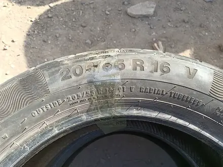 Шины 205/55 R16 — "Continental ContiPremiumContact 5" (Словакия) за 35 000 тг. в Астана – фото 4