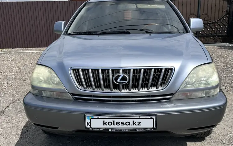 Lexus RX 300 2002 годаүшін6 800 000 тг. в Талдыкорган