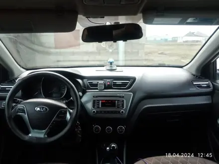 Kia Rio 2015 года за 6 200 000 тг. в Щучинск – фото 16