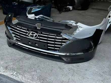 Бампер Передний Хундай Саната Hyundai sonata задний бампер за 110 000 тг. в Костанай – фото 13