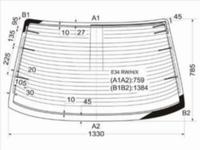 Стекло заднееfor16 350 тг. в Алматы