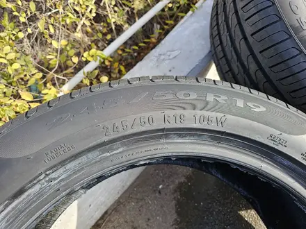 Pirelli Cinturato P7 245/50 R19 105W (Run Flat) за 120 000 тг. в Караганда – фото 8