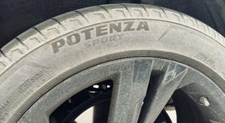 4 Шины Bridgestone Potenza Sport 255/45 R19 (104Y) за 230 000 тг. в Астана