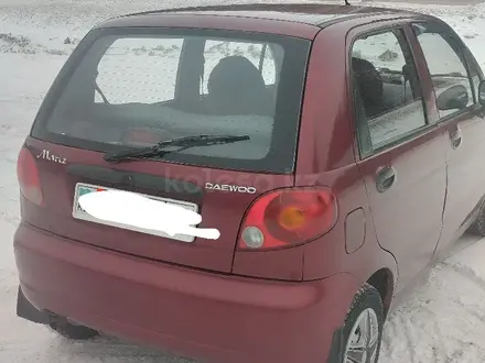 Daewoo Matiz 2007 года за 1 700 000 тг. в Петропавловск – фото 4