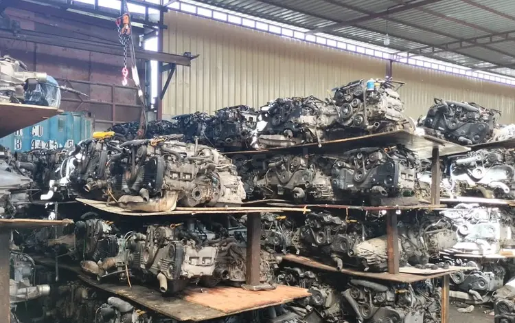 Двигатель на субару Subaru за 277 000 тг. в Алматы