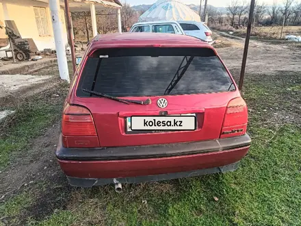 Volkswagen Golf 1993 года за 900 000 тг. в Тараз – фото 5