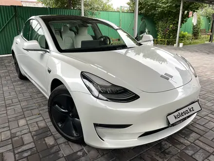 Tesla Model 3 2021 годаүшін15 500 000 тг. в Алматы – фото 4