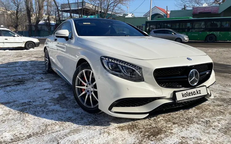 Mercedes-Benz S 63 AMG 2015 годаүшін40 700 000 тг. в Алматы