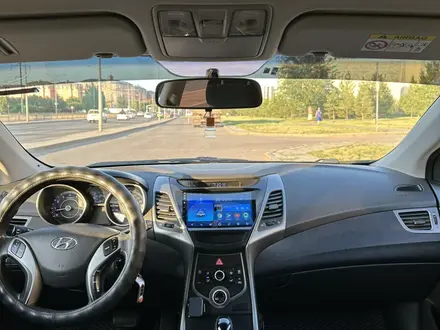 Hyundai Elantra 2015 года за 6 500 000 тг. в Астана – фото 18