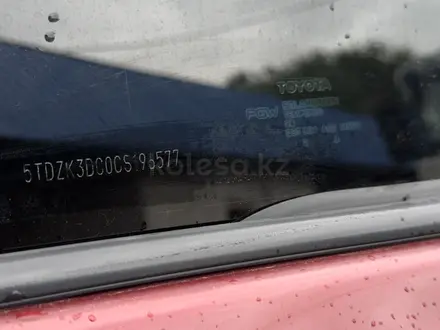 Toyota Sienna 2012 года за 11 500 000 тг. в Алматы – фото 17