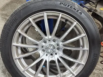 Weds Sport SA-15R + Bridgestone Potenza Sport за 900 000 тг. в Алматы – фото 3