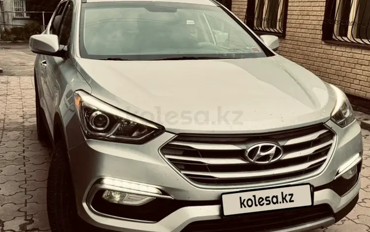 Hyundai Santa Fe 2018 года за 13 000 000 тг. в Алматы