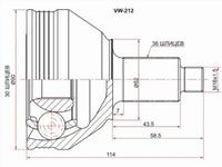 Шрус за 12 350 тг. в Астана