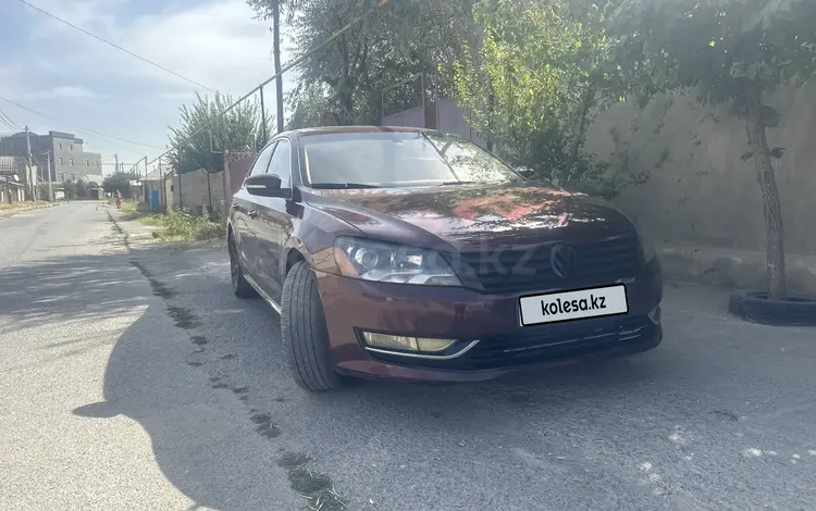 Volkswagen Passat 2012 годаүшін5 800 000 тг. в Шымкент