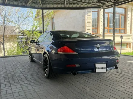 BMW 630 2005 года за 7 900 000 тг. в Алматы – фото 7