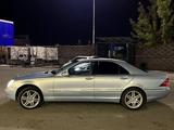 Mercedes-Benz S 500 2002 года за 3 400 000 тг. в Алматы – фото 4