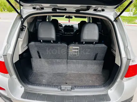 Toyota Highlander 2012 года за 10 200 000 тг. в Шымкент – фото 11