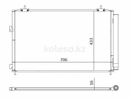 Радиатор кондиционера за 4 510 тг. в Караганда