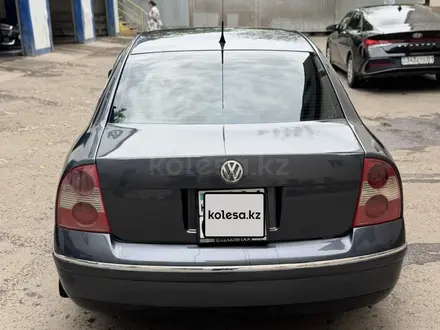 Volkswagen Passat 2002 года за 2 650 000 тг. в Астана – фото 5