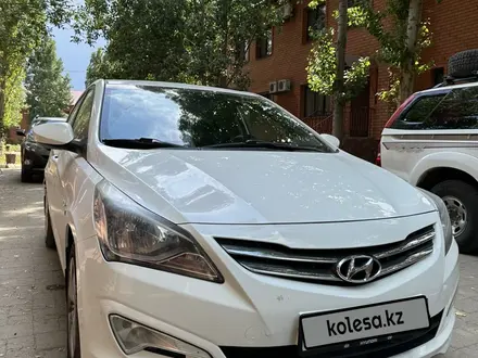 Hyundai Solaris 2015 года за 5 100 000 тг. в Актобе – фото 7