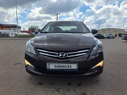 Hyundai Accent 2015 года за 5 500 000 тг. в Астана – фото 2