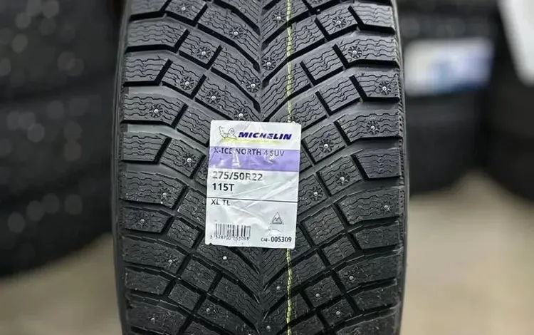Michelin X-ICE North 4 SUV 110T 275/50 R22 111T за 350 000 тг. в Талдыкорган