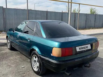 Audi 80 1992 года за 950 000 тг. в Жаркент – фото 4