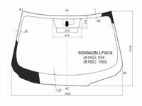 Стекло лобовое за 26 700 тг. в Павлодар