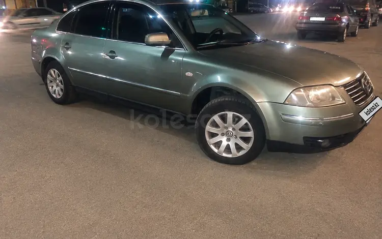 Volkswagen Passat 2002 годаүшін2 300 000 тг. в Алматы