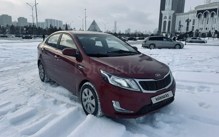 Kia Rio 2013 года за 4 900 000 тг. в Астана