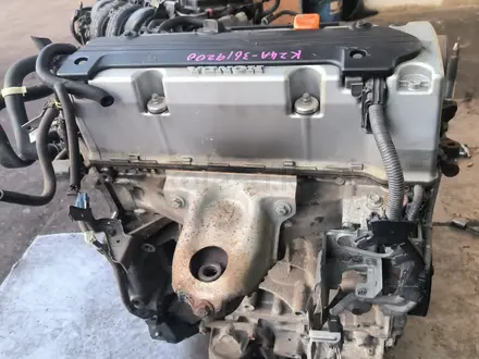Двигатель Мотор K24A объем 2.4 Honda Accord CR-V Stepwgn Odyssey за 465 000 тг. в Алматы – фото 4
