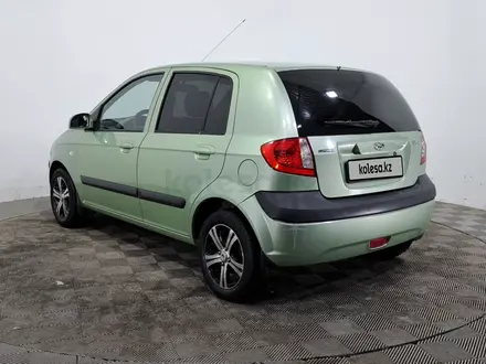Hyundai Getz 2007 года за 2 990 000 тг. в Астана – фото 7