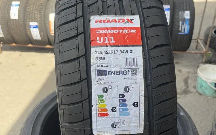 225-45r17 Roadx Rx Motion U11 за 26 000 тг. в Алматы